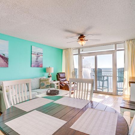 Oceanfront Condo With Huge Balcony Walk To Skywheel Myrtle Beach Extérieur photo