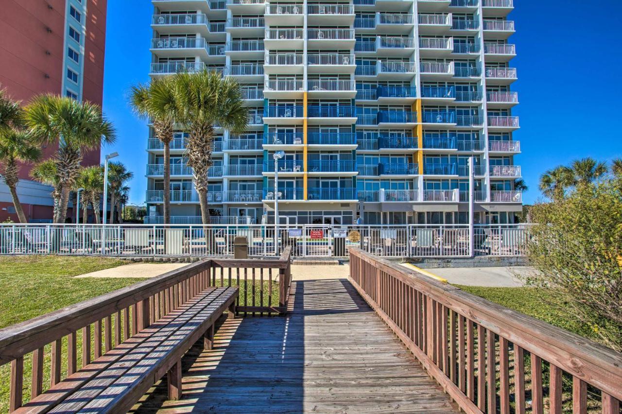 Oceanfront Condo With Huge Balcony Walk To Skywheel Myrtle Beach Extérieur photo