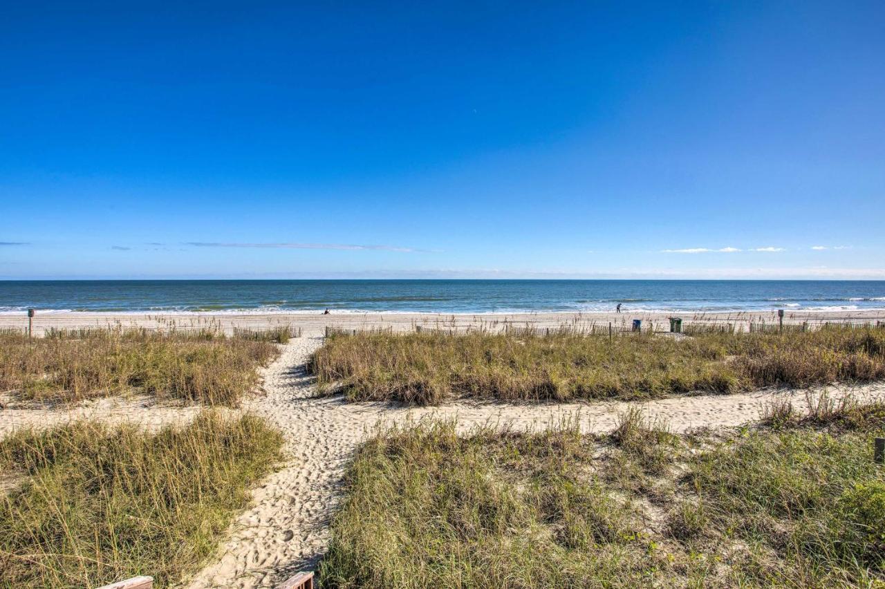 Oceanfront Condo With Huge Balcony Walk To Skywheel Myrtle Beach Extérieur photo