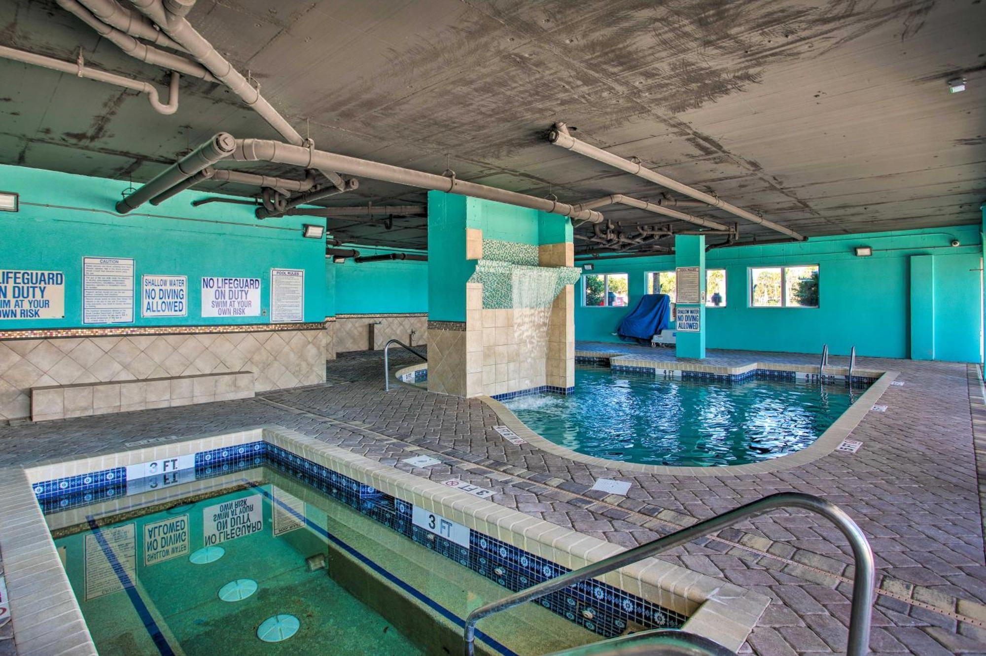 Oceanfront Condo With Huge Balcony Walk To Skywheel Myrtle Beach Extérieur photo