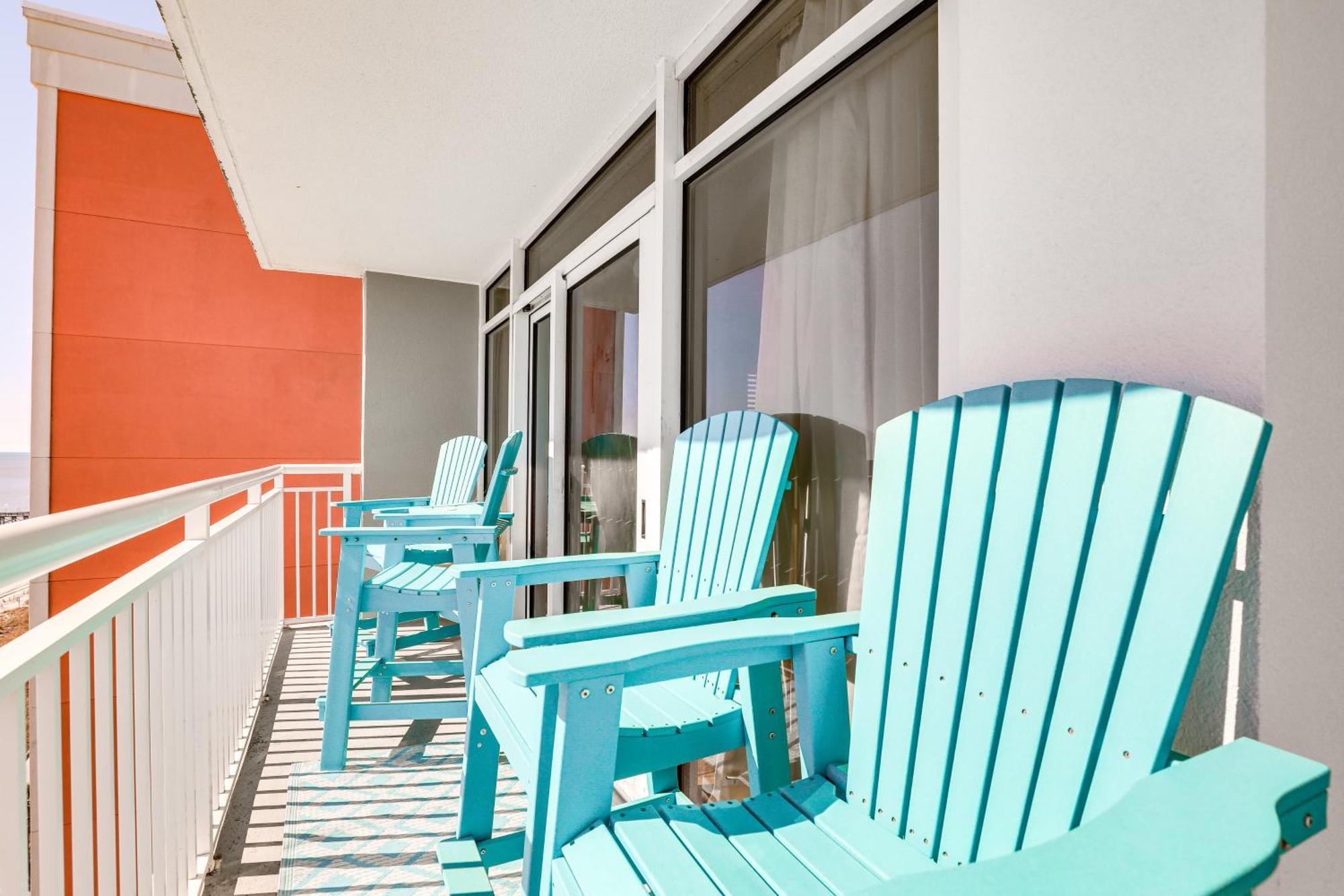 Oceanfront Condo With Huge Balcony Walk To Skywheel Myrtle Beach Extérieur photo