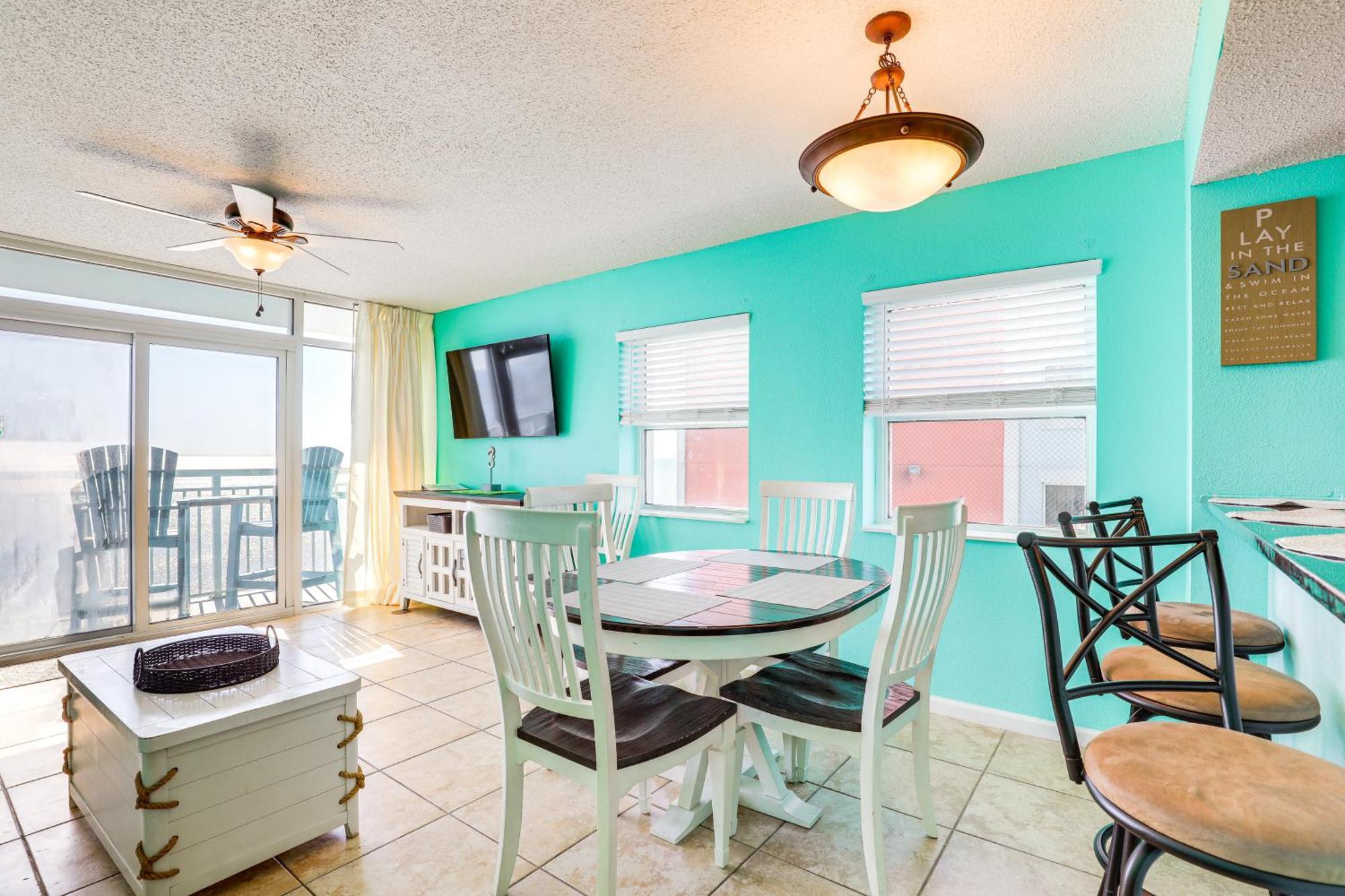 Oceanfront Condo With Huge Balcony Walk To Skywheel Myrtle Beach Extérieur photo