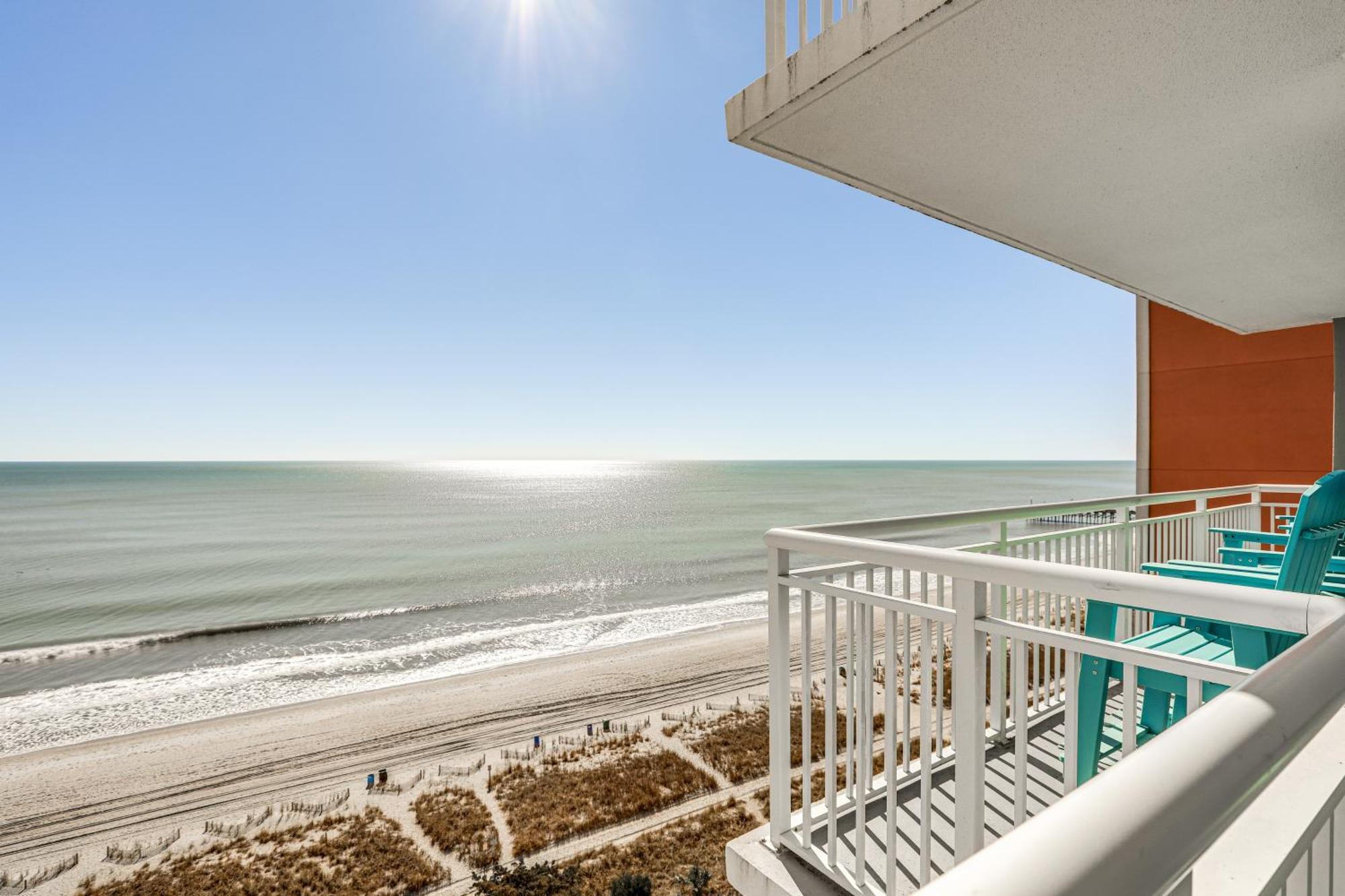 Oceanfront Condo With Huge Balcony Walk To Skywheel Myrtle Beach Extérieur photo