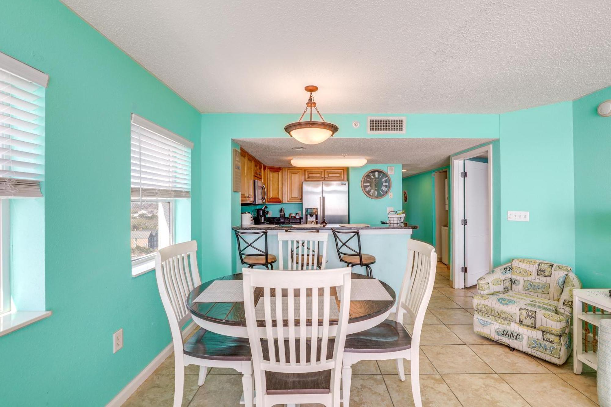 Oceanfront Condo With Huge Balcony Walk To Skywheel Myrtle Beach Extérieur photo