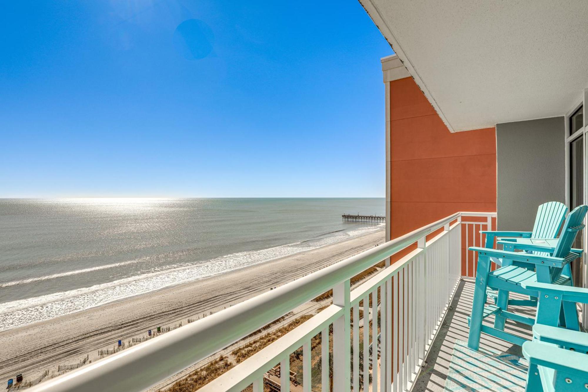 Oceanfront Condo With Huge Balcony Walk To Skywheel Myrtle Beach Extérieur photo