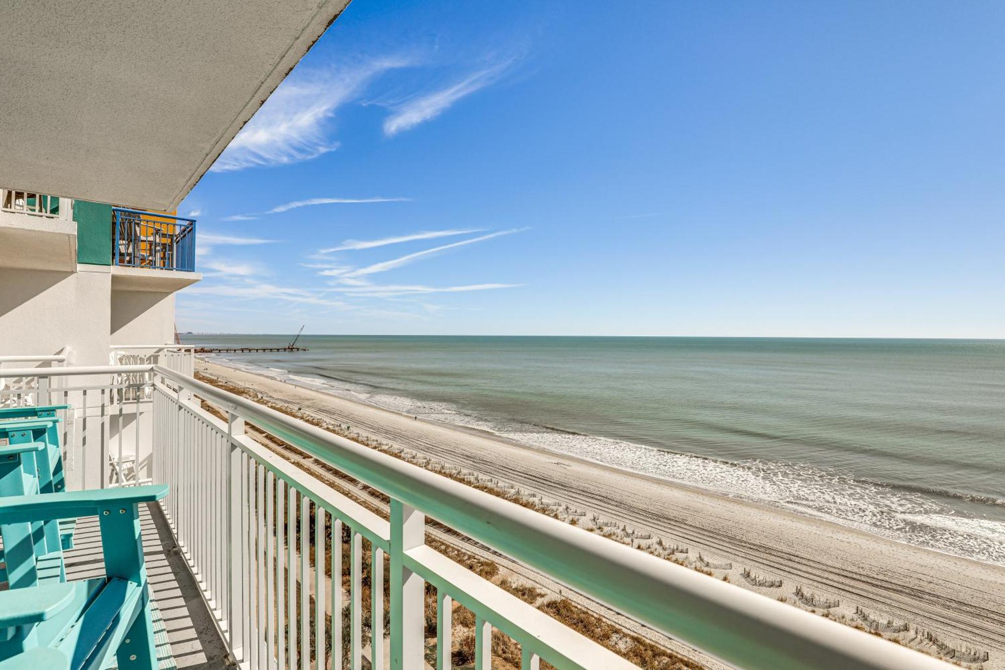 Oceanfront Condo With Huge Balcony Walk To Skywheel Myrtle Beach Extérieur photo